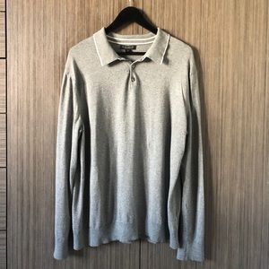 Banana Republic Long Sleeve Collared Polo